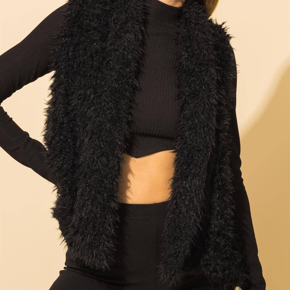 Faux Fur Vest